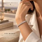 Velmora Moissanite Tennis Bracelet timeless styling view
