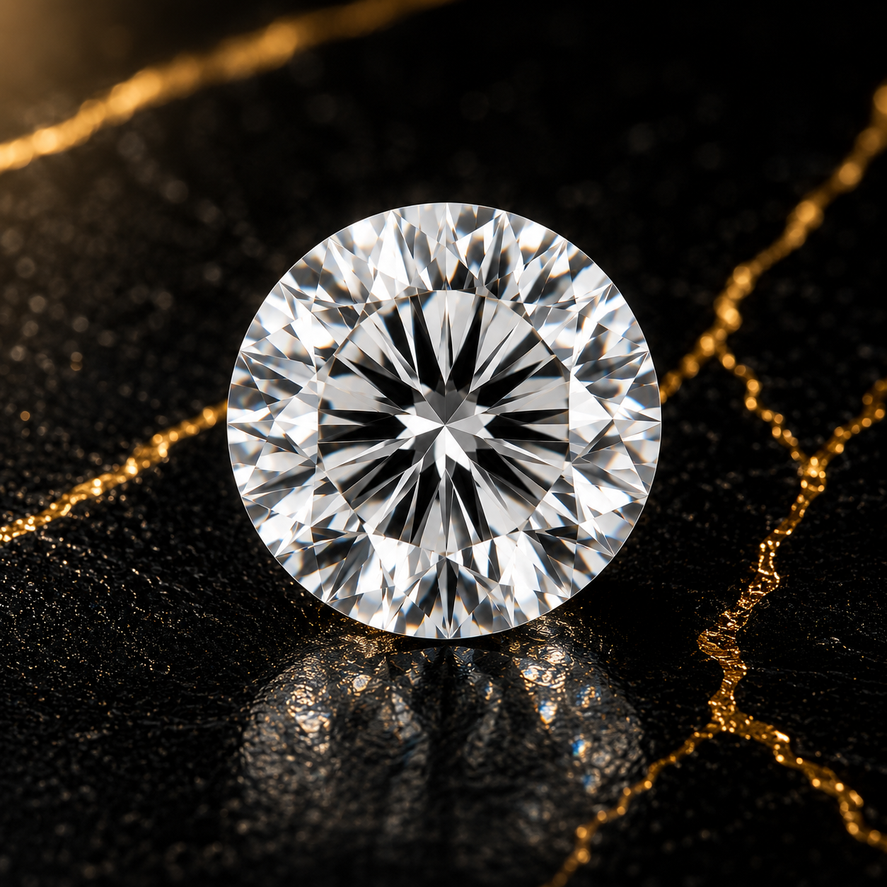 2.53 ct Round Brilliant Lab-Grown Diamond – D Color – VVS2 – IGI Certified