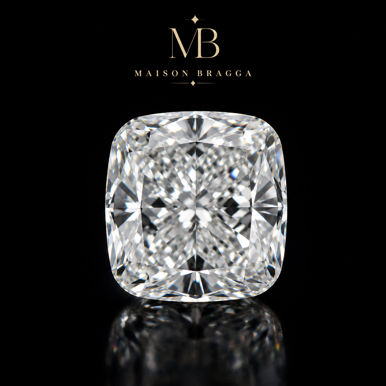 1.01 ct Cushion Modified Brilliant Natural Diamond – E Color – VVS2 – GIA Certified