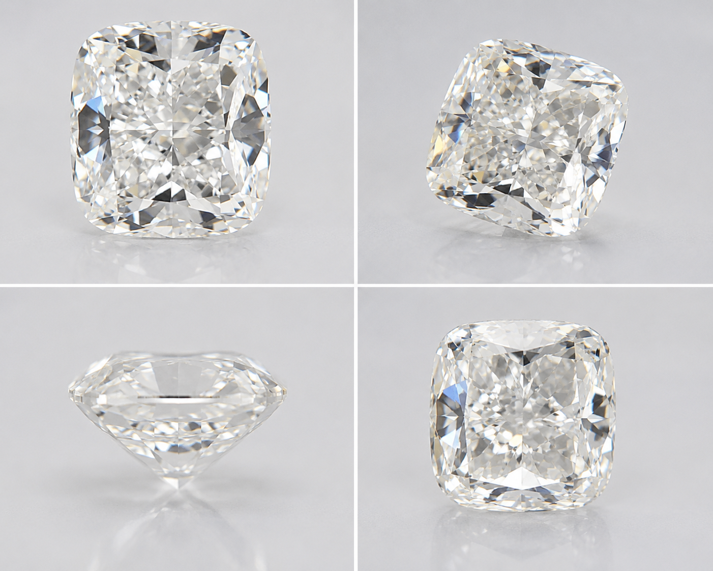 1.01 ct Cushion Modified Brilliant Natural Diamond – E Color – VVS2 – GIA Certified