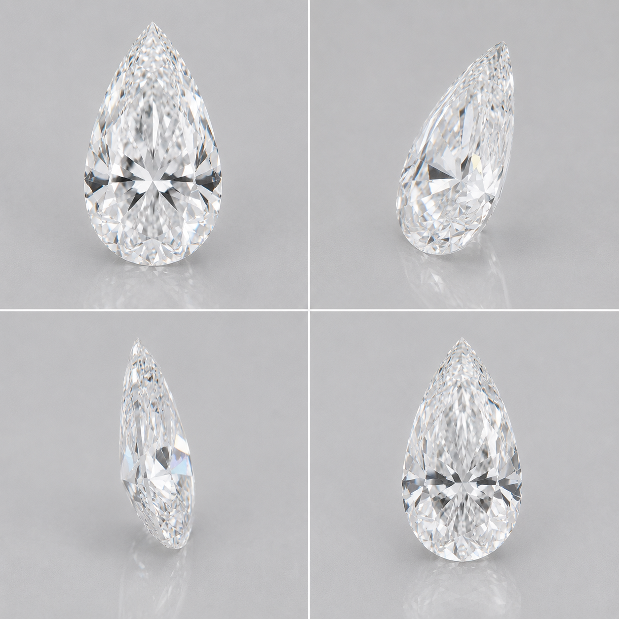 2.01 ct Pear Brilliant Natural Diamond – F Color – VVS2 – GIA Certified