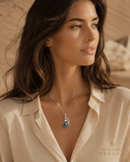 Abyss Pearl Pendant by Maison Bragga with Tahitian black pearl and moissanite