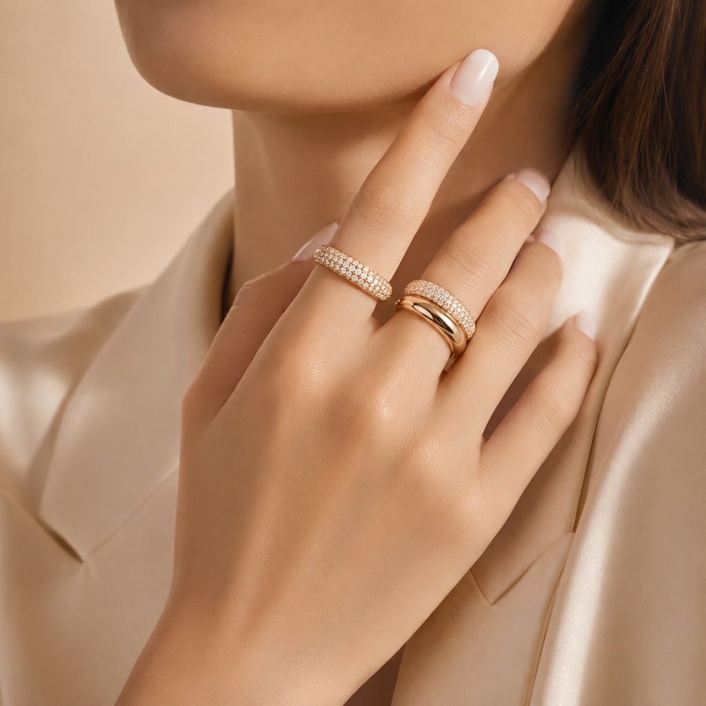 Aurelia Trinity Ring Set
