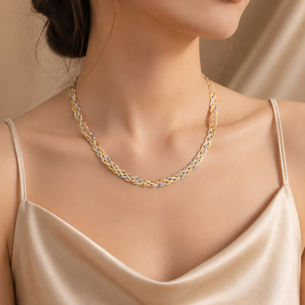 Vittoria Tricolor Necklace