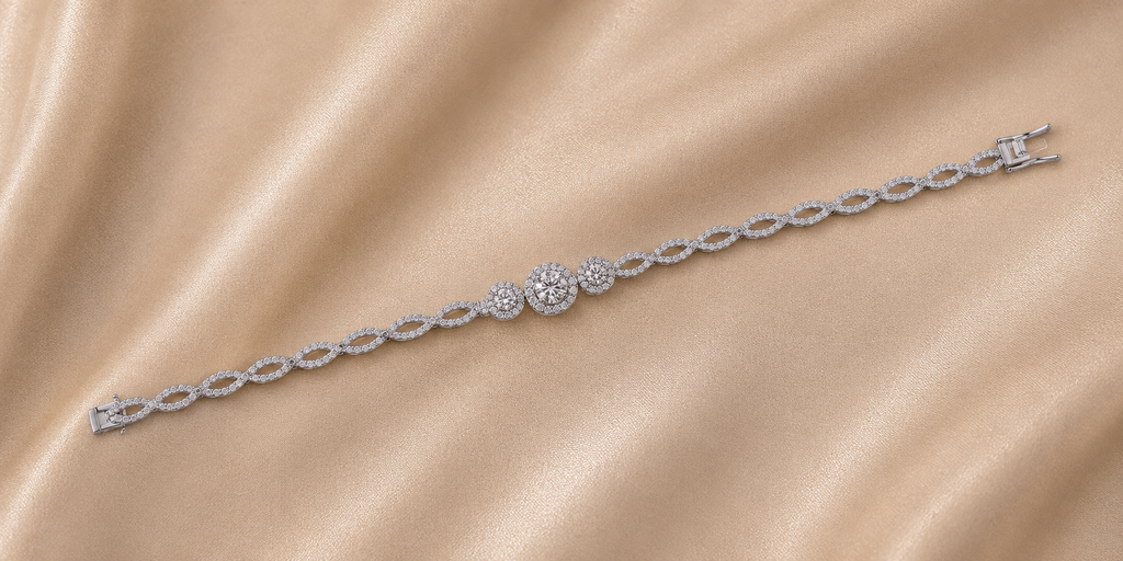 Luneria Moissanite Bracelet