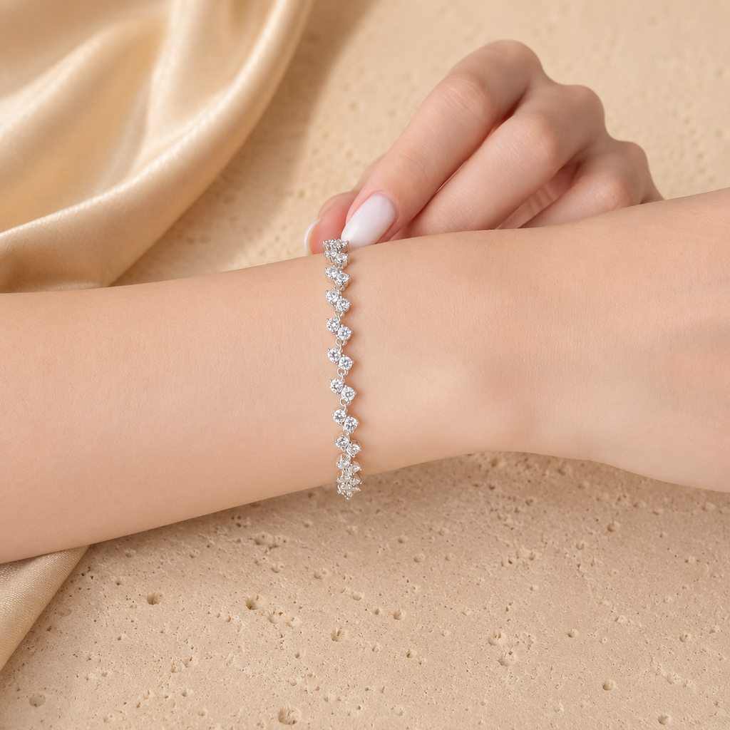 Amoria Moissanite Bracelet
