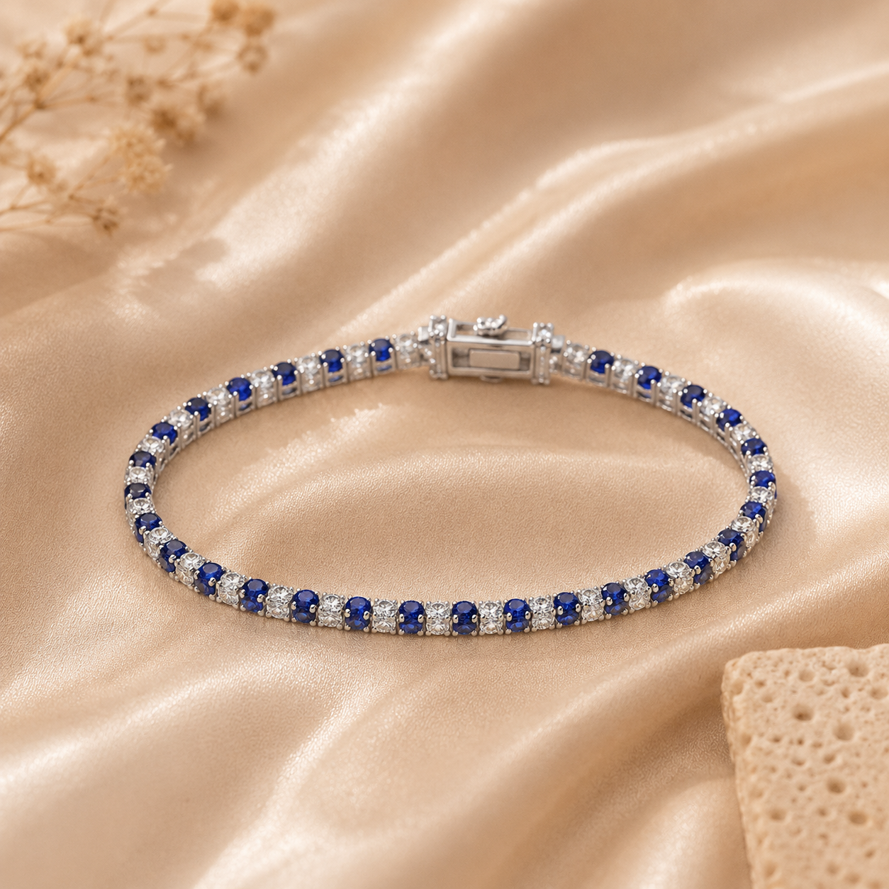 The Saphirine Tennis Bracelet