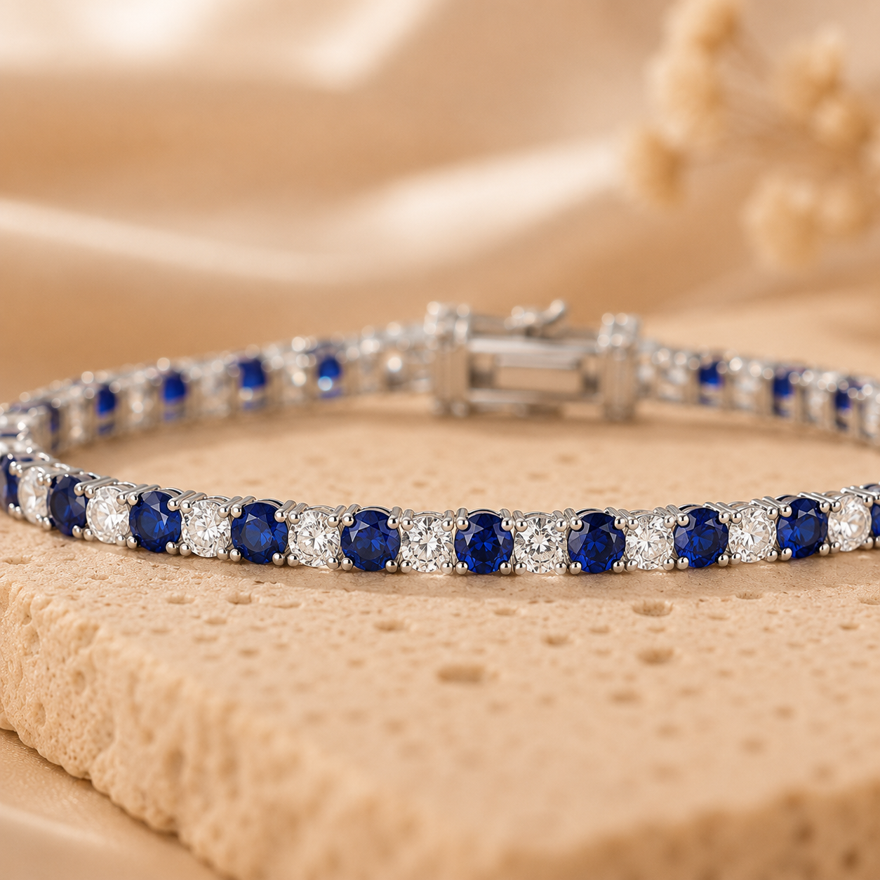 The Saphirine Tennis Bracelet