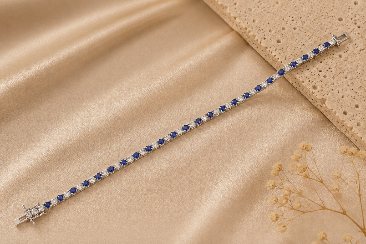 The Saphirine Tennis Bracelet