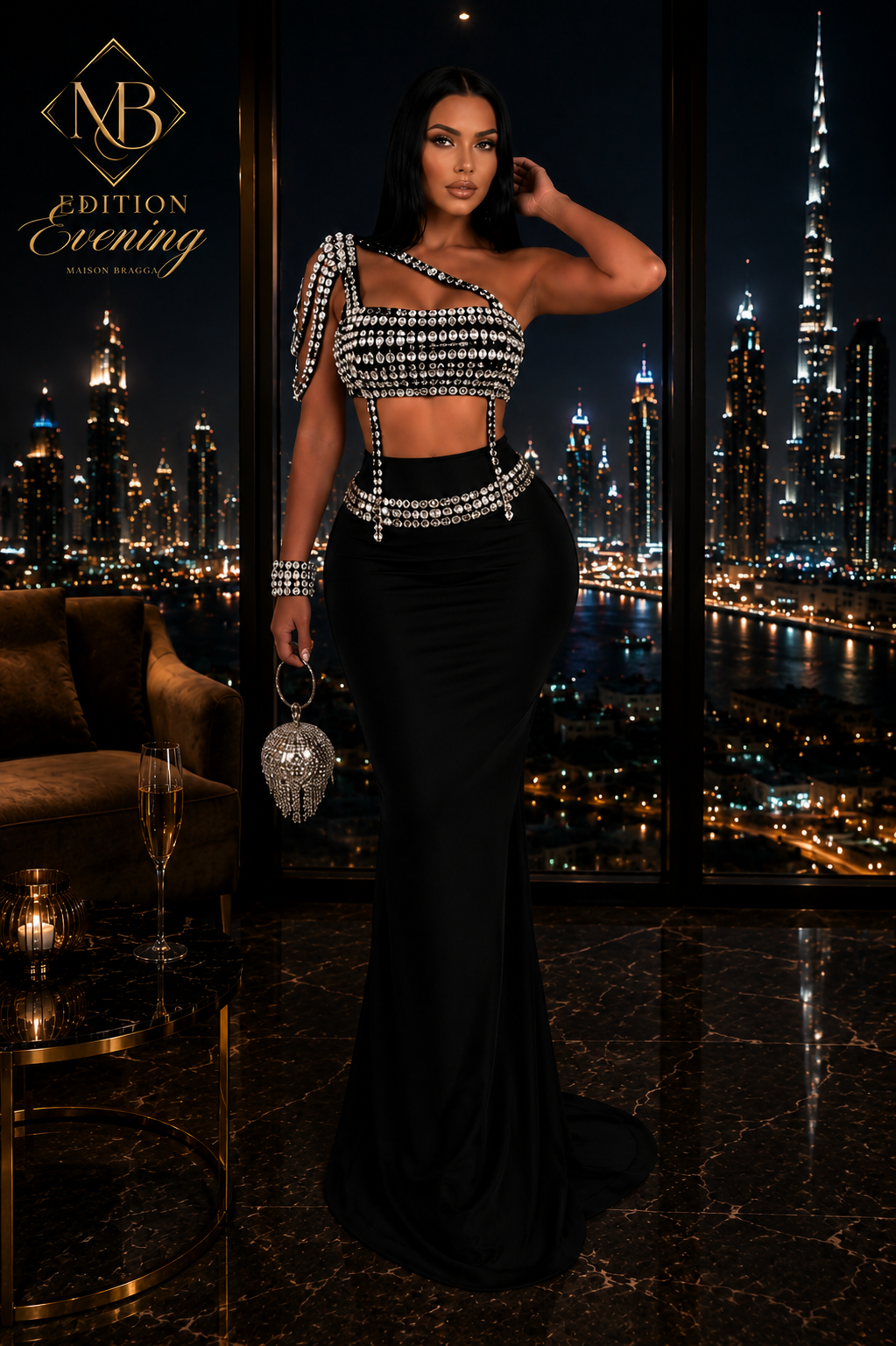 Celestine Crystal Set