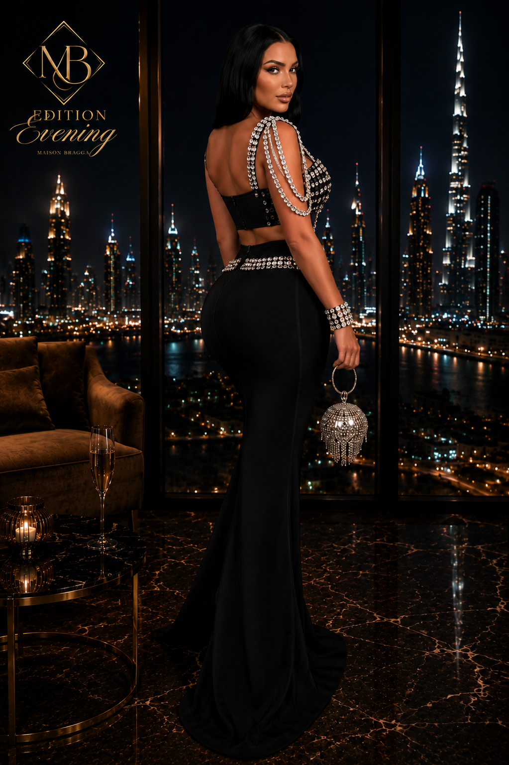 Celestine Crystal Set