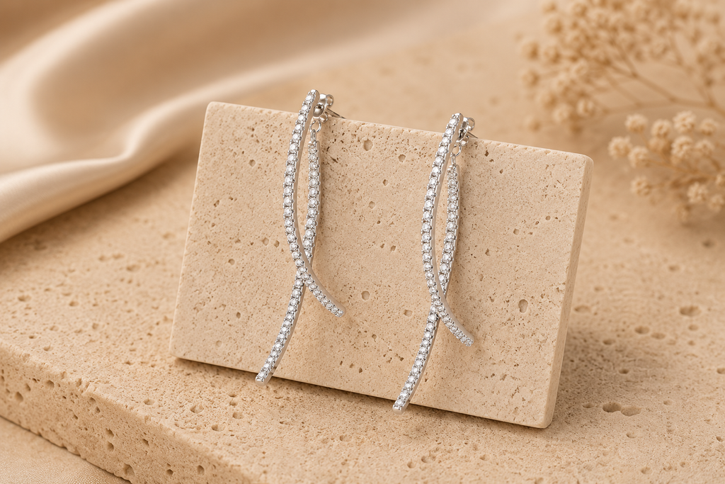 Elaris Moissanite Earrings
