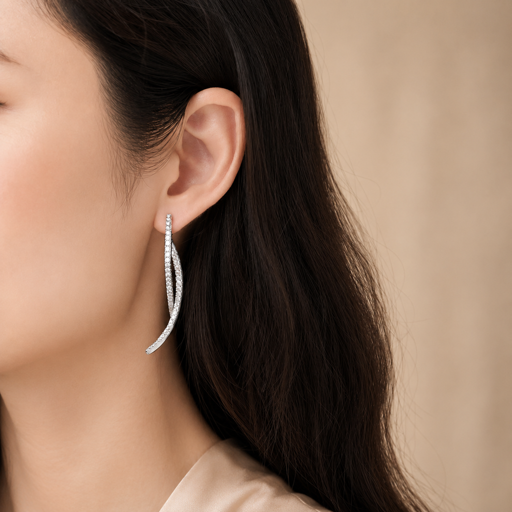 Elaris Moissanite Earrings