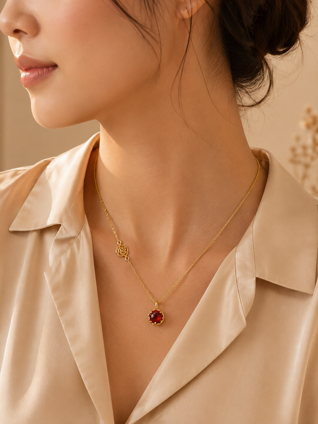 Amarante Necklace