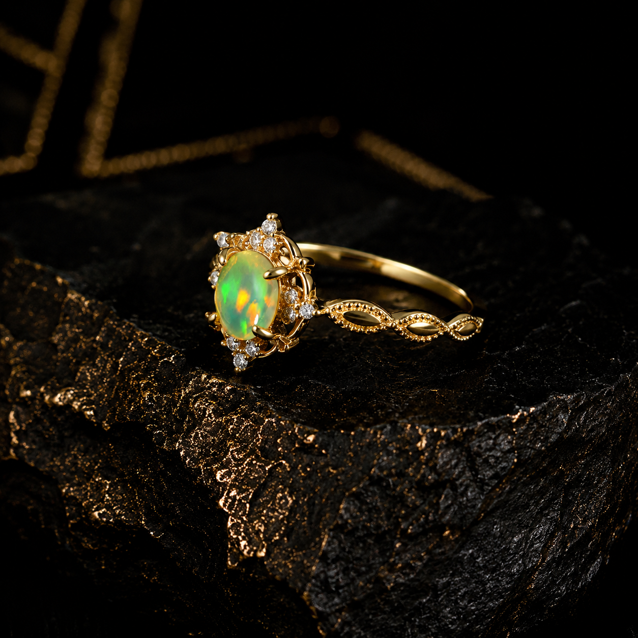 Lysoria Opal Ring