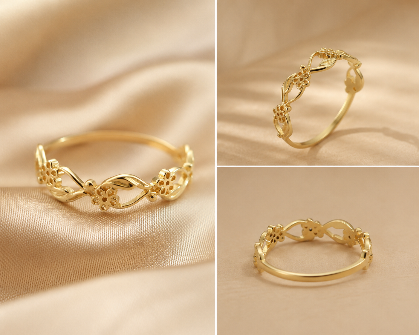 Floria Gold Ring 9K