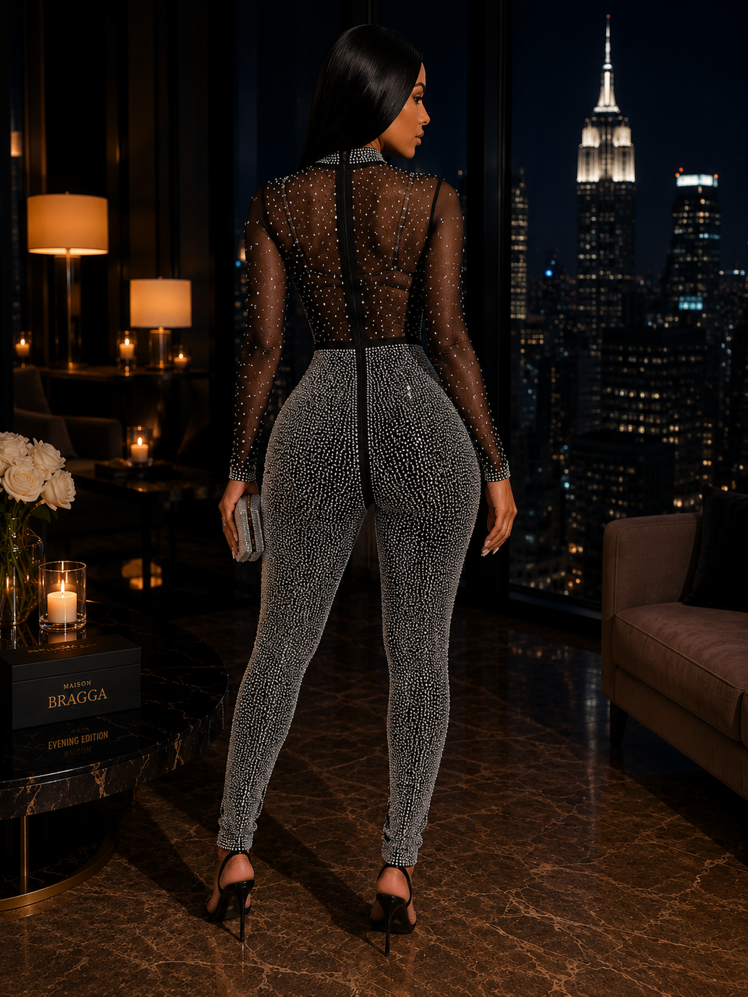Nyx Crystal Jumpsuit