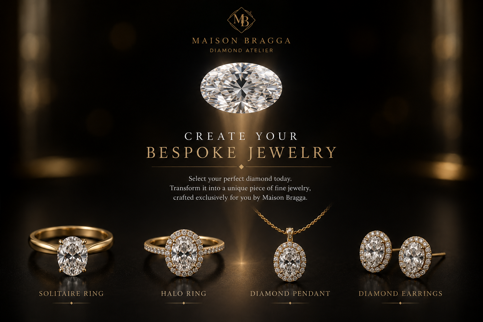 The Oval Diamond – IGI Certified