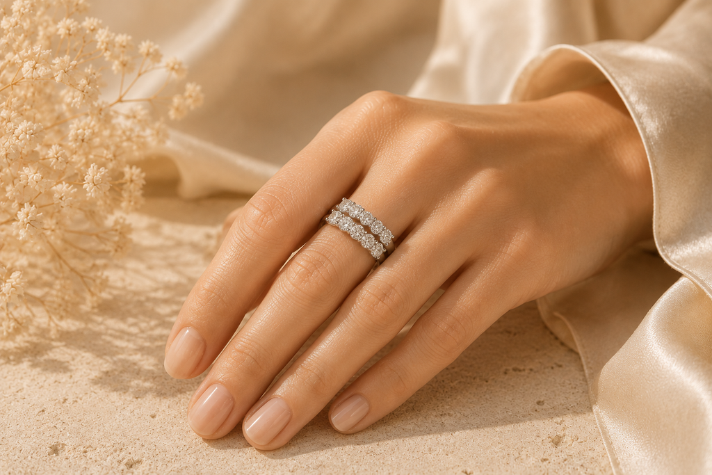 Vittoria Moissanite Ring