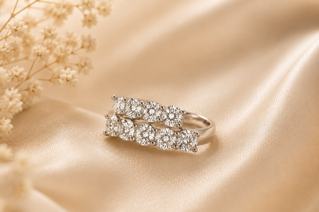 Vittoria Moissanite Ring