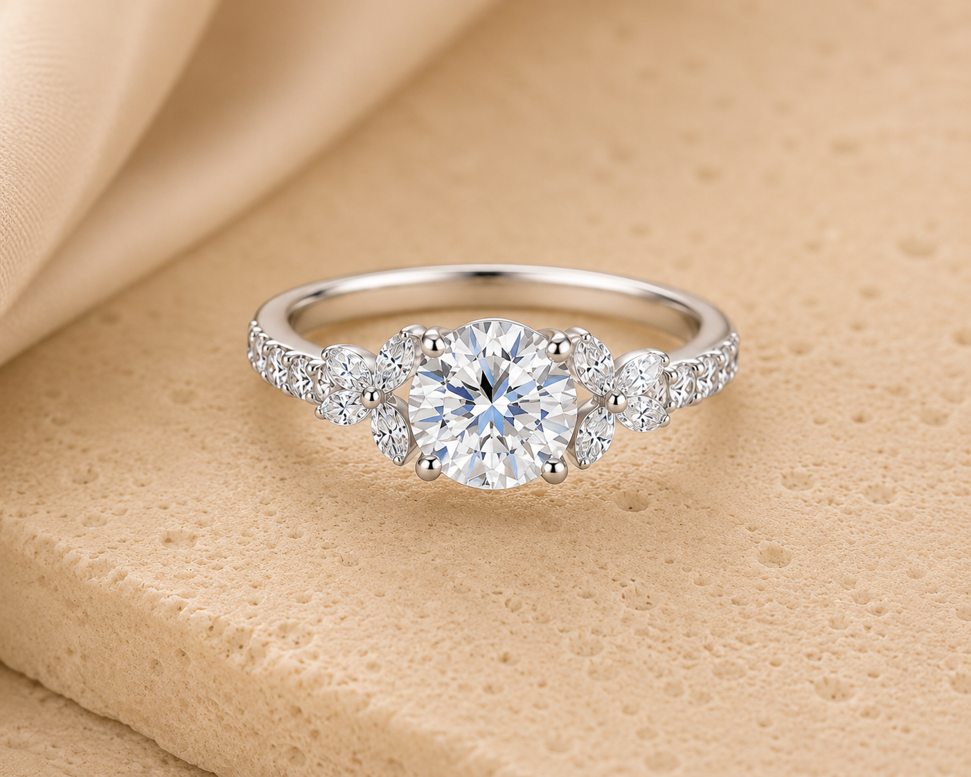 Maëlys Solitaire Ring