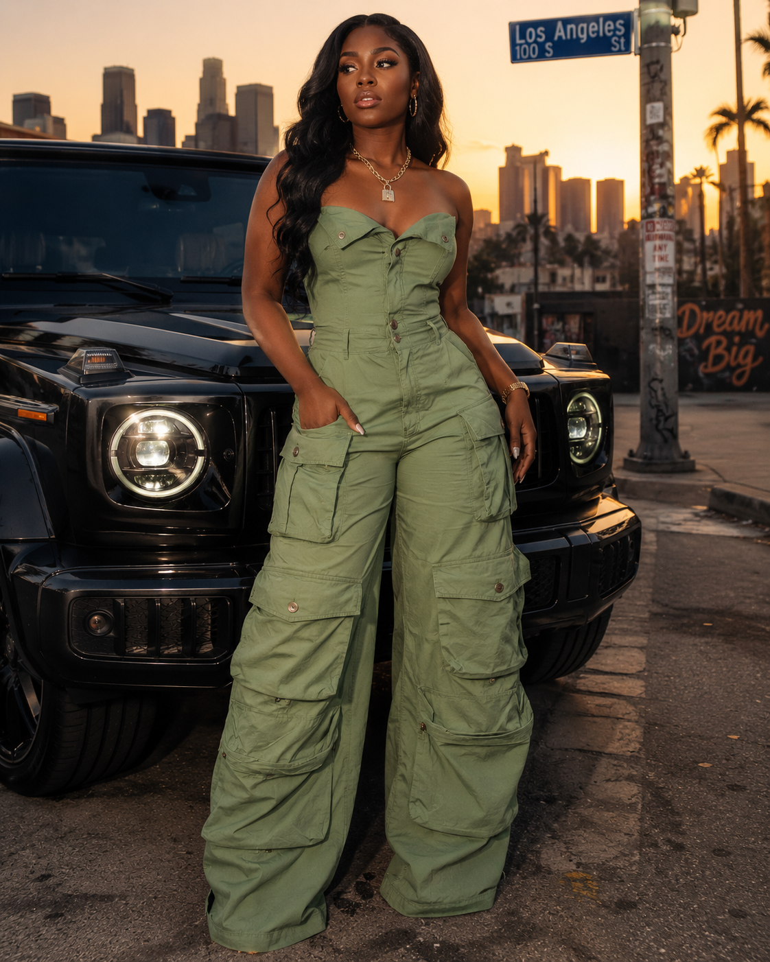 THE STREET ICON JUMPSUIT