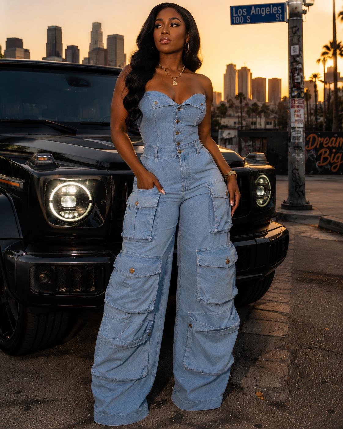 THE STREET ICON JUMPSUIT