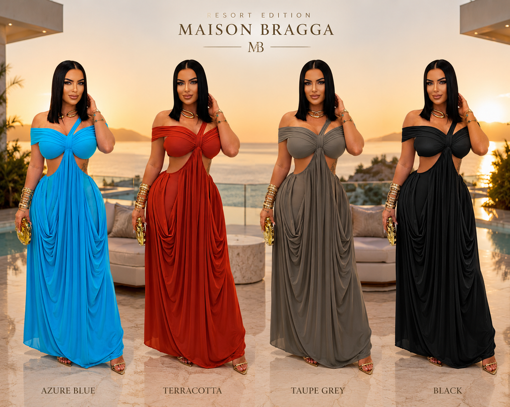 Capri Sheer Mesh Dress