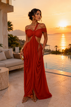 Capri Sheer Mesh Dress