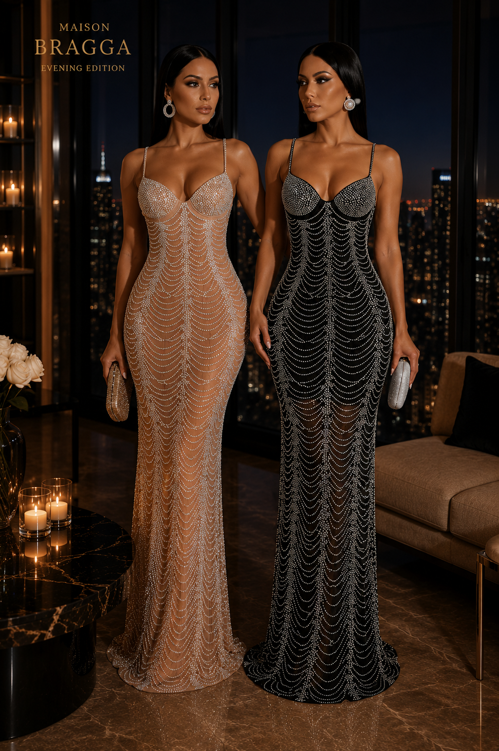 Veloria Crystal Gown
