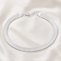 Siena Brushed Sterling Silver Collar Necklace