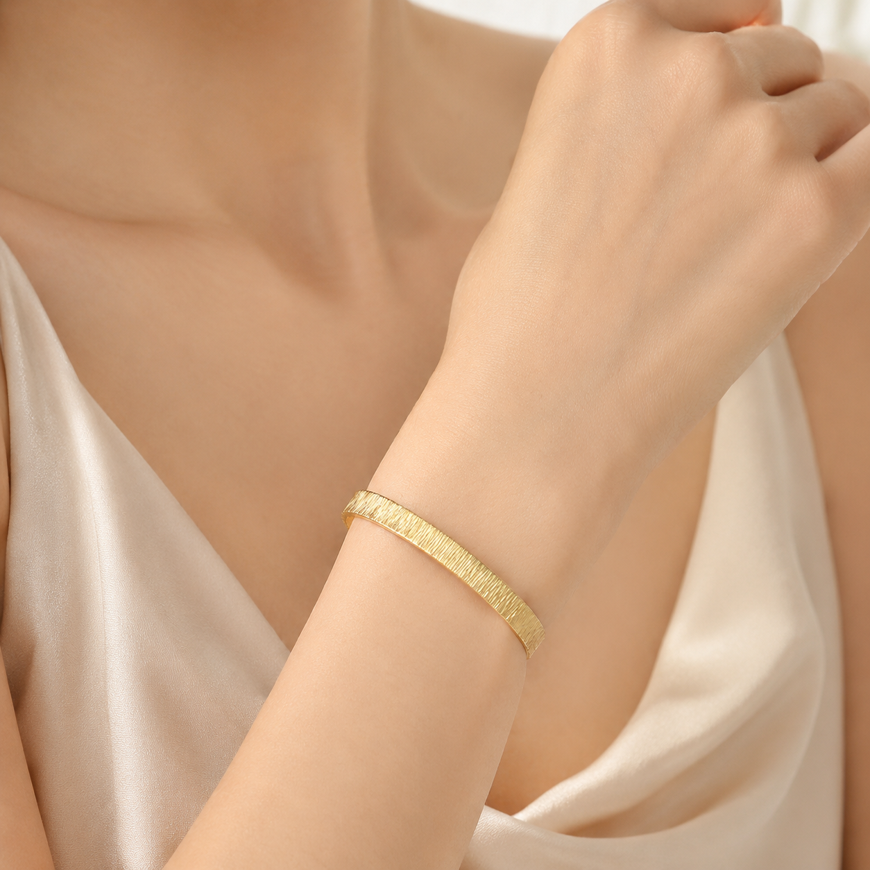 Siena Brushed Sterling Silver Bracelet
