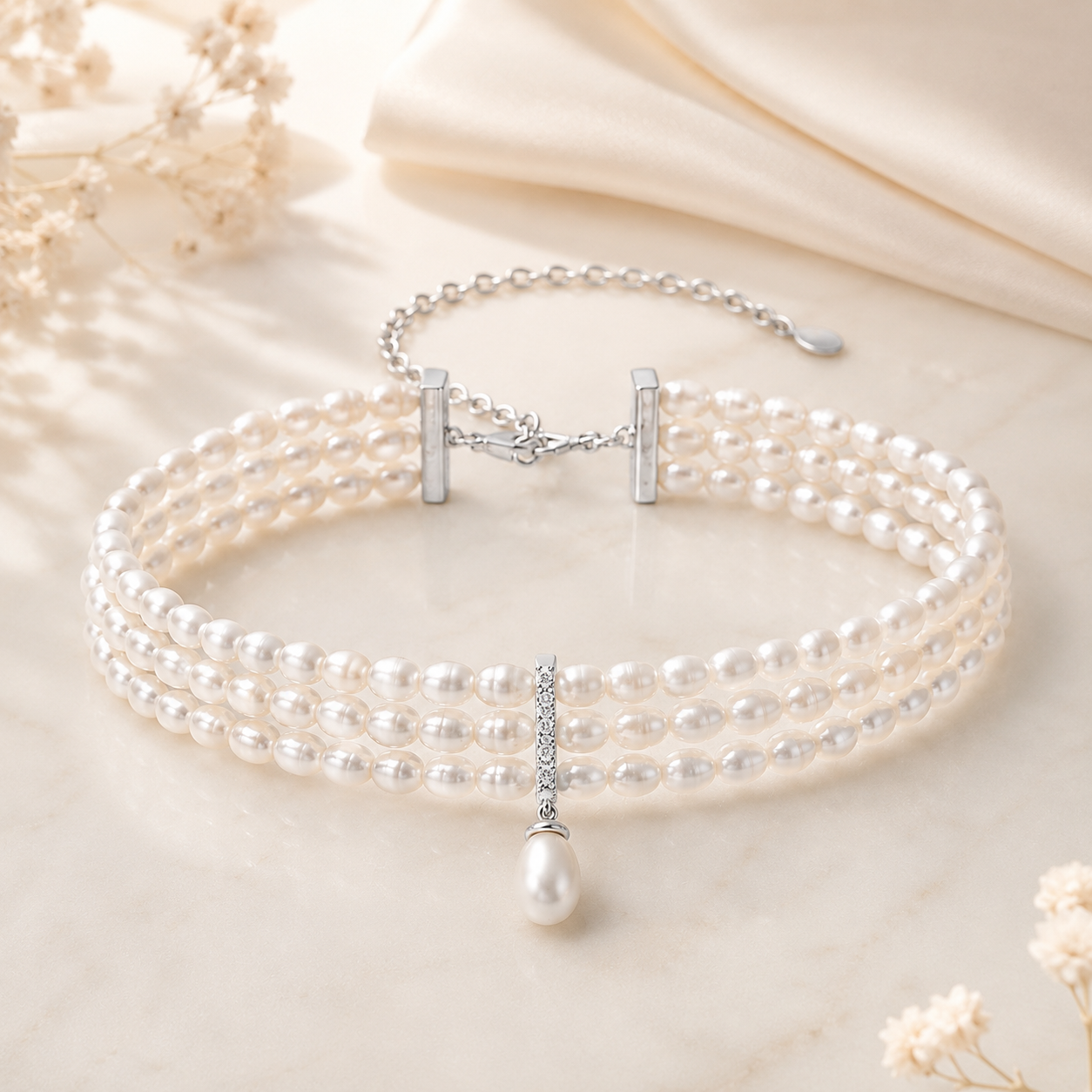 Pearl Radiance Choker