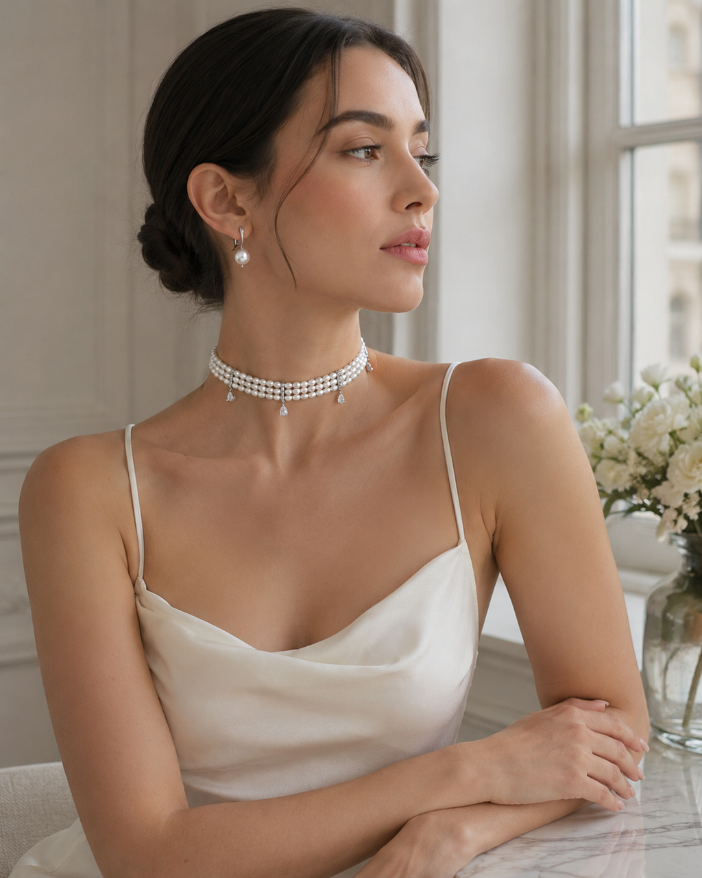 Pearl Radiance Choker