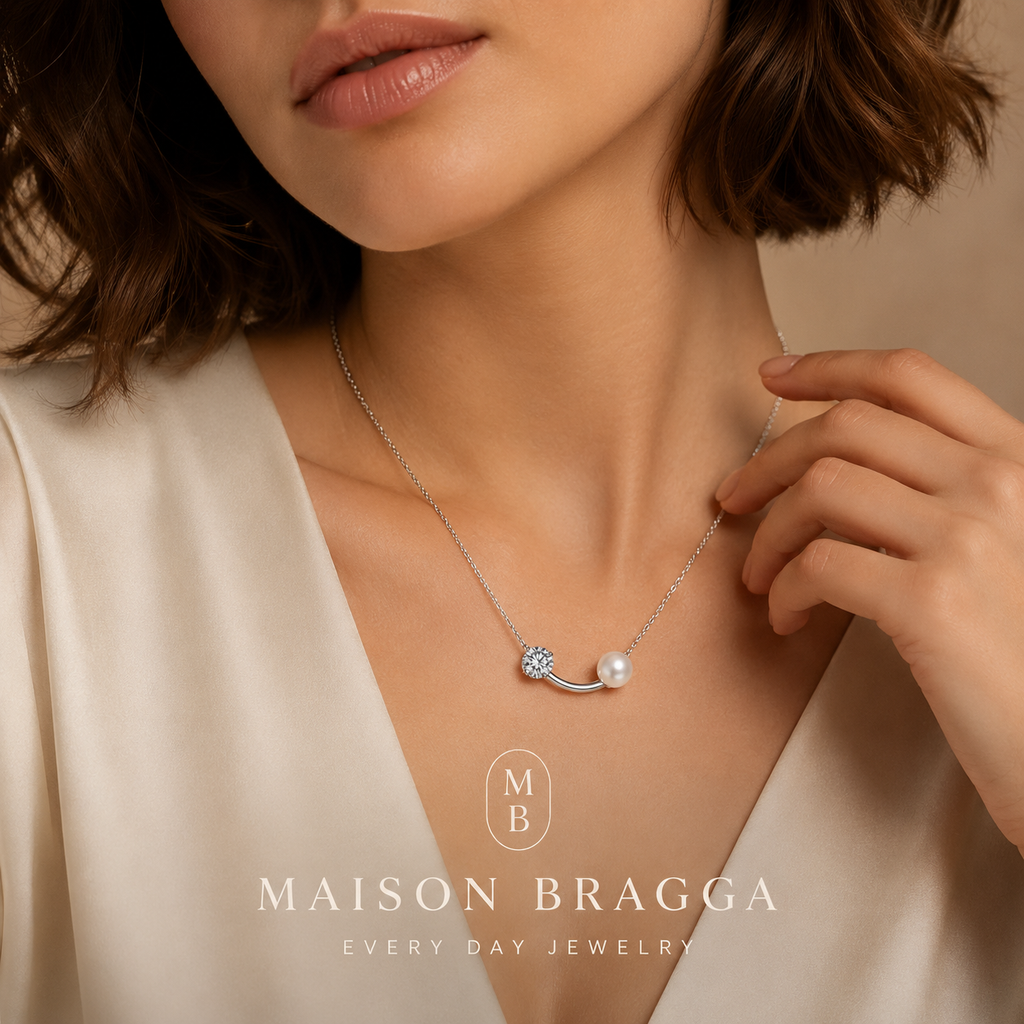 Celestia Pearl Necklace