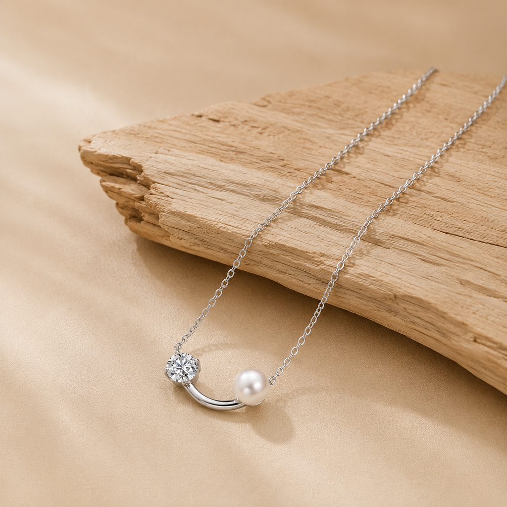 Celestia Pearl Necklace
