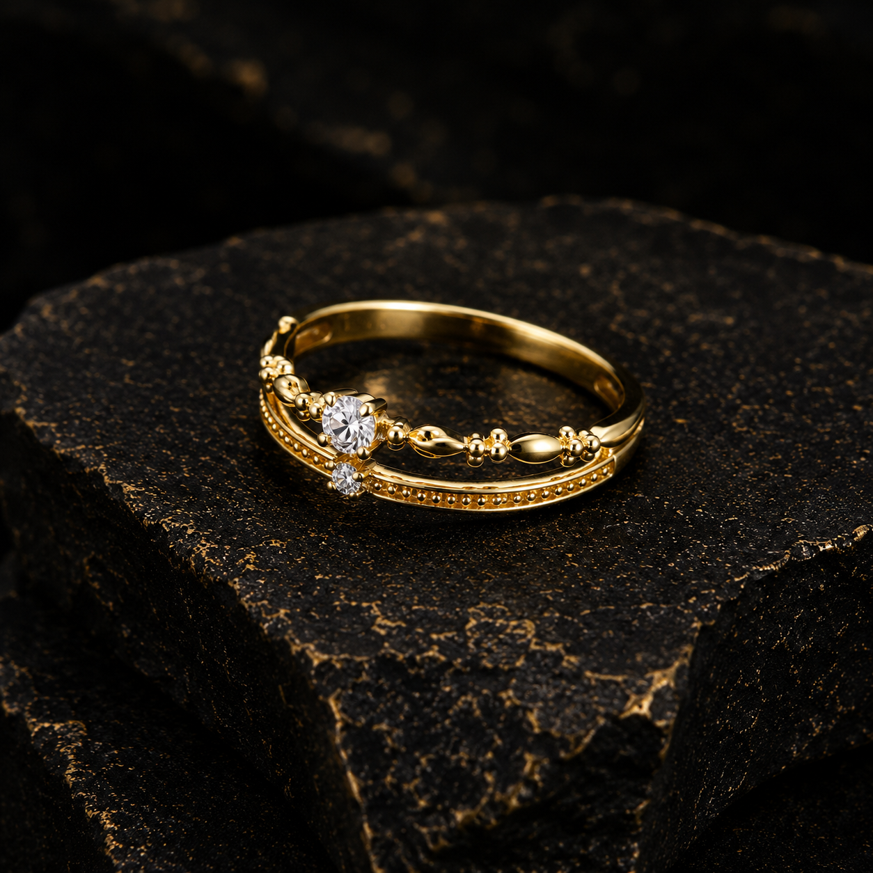 Lyra Zircon Ring