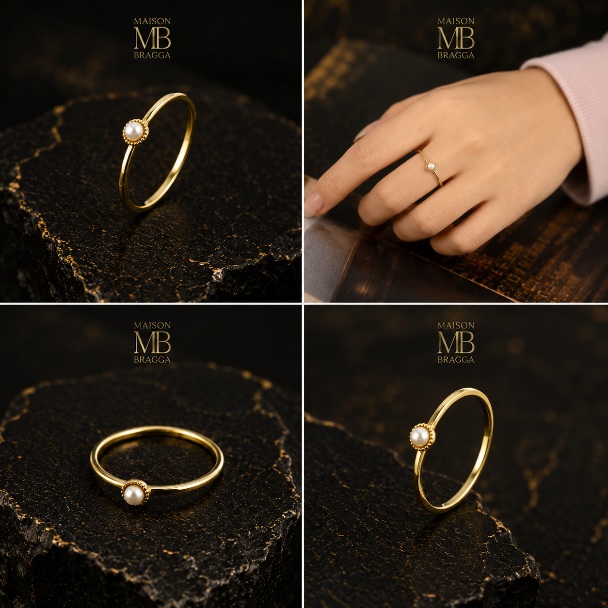 Lunara Pearl Ring