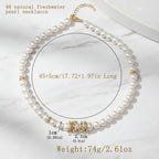 Alternate view of the Maison Bragga Vivienne Pearl Necklace