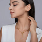Ciélieta Ball Necklace by Maison Bragga in 925 sterling silver with moissanite
