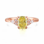Alternate view of the Soléa fine jewelry ring