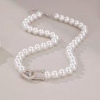 Alternate view of the Maison Bragga Élysea Pearl Necklace