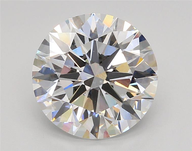 4.04 ct Round Brilliant Lab-Grown Diamond – E Color – VVS2 – IGI Certified